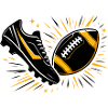 Sneaker Football Burst