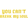 Unbreakable Soul in Gold