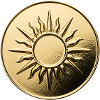 Golden Sunburst Emblem