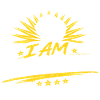 I Am Somebody Sunburst Badge