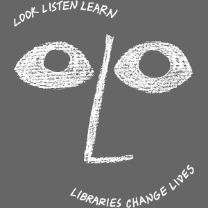 Vintage ALA: Libraries Change Lives Face