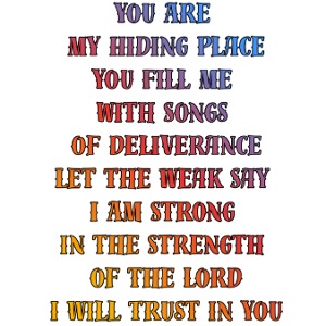 You Are My Hiding Place