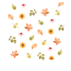 Autumn Meadow Floral Scatter