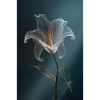Luminous Lily Wireframe