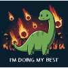 Dino Doing Its Best