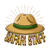 Safari Staff Hat Emblem