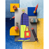 Bold Pop Art Fashion Collage