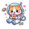 Cosmic Kitty Bubble Tea