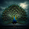 beautiful peacock