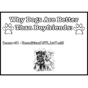 Why Dogs Better Than Boyfriends: 01 Love