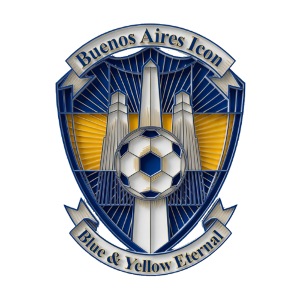 Buenos Aires Icon T Shirt, Soccer City Pride Gift