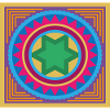 Vibrant Star Mandala Burst