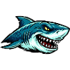 Shark Fury Illustration