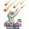 Extinction Meteor Dino