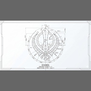 Khanda architectural Drawing