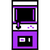 Nostalgic Arcade Machine Gamer