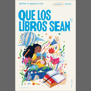 Let Books Be Poster by LoveIs Wise (Spanish)