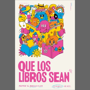 Let Books Be Poster by Hyesu Lee (Spanish)