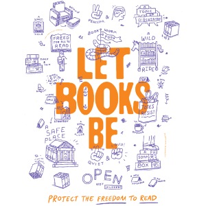 Let Books Be by Mikey Burton