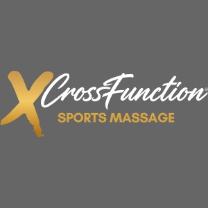 White XF SPORTS MASSAGE LOGO (front only)