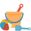 Beach Bucket Playset