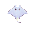 Pastel Manta Charm