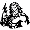 Thunderbound Hero Line Art