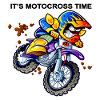 Vivid Moto Racer Neon Splash