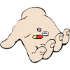 Pill Palette Hand