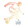 Roller Skater Sketch