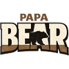 Papa Bear Rustic Logo