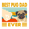 Best Pug Dad Ever