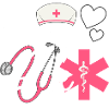 Nurse Life – Heart & Stethoscope Pride