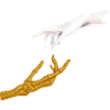 Glittering Hand Connection