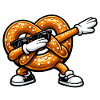 Dabbing Pretzel