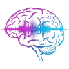 Neon Brain Wave Gradient