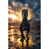 Dino at Sunset Shore