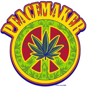 Tom's T-Hall PotTees Series #2 "Peacemaker Tee."
