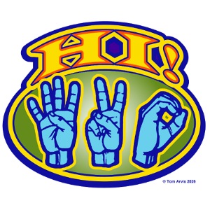 Tom's T-Hall PotTees Series #3 "HI! 420"pot tees
