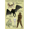 North American Cryptids Poster