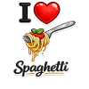 I Love Spaghetti Icon