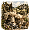 Rustic Wool Spinning Farm