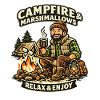 Campfire & Marshmallows Cozy Tee