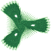 Der schüchterne Seestern – Fractal Art