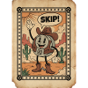 Desert Cowboy Skip Card