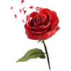 Low-Poly Rose Bloom Tee