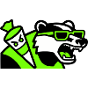Badger School Cone Mascot