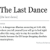 The Last Dance