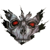Crimson Eye Skull