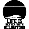 Alligator Silhouette